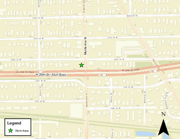 MLK Water Improvement Project - Map