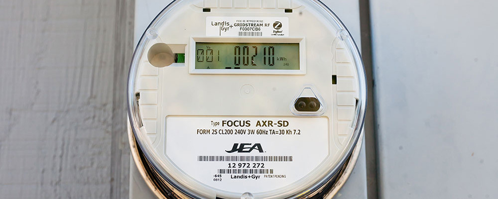 Smart Meter Close Up